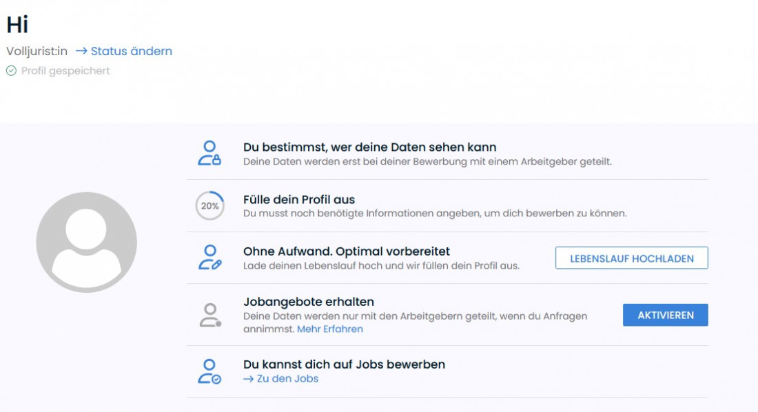 screenshot talentrocket