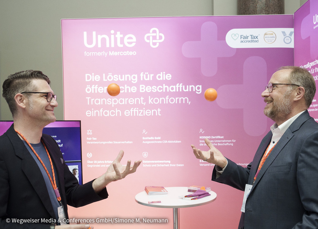 Unite auf der Beschaffungskonferenz