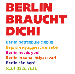 Berlin braucht dich!