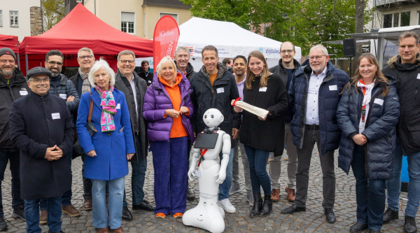 Gruppenfoto der KI macht Zukunft