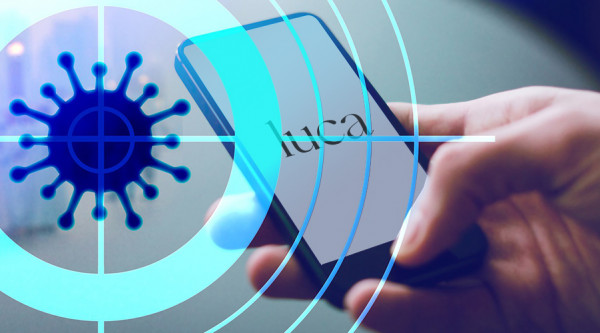 Symbolbild Kontaktnachverfolgung über Luca App