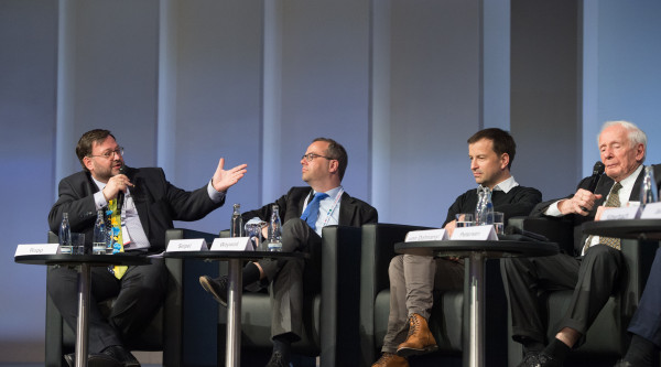 Abschlussdiskussion Zukunftskongress 2019; Dohnanyi; Rupp Silberbach, Petersen