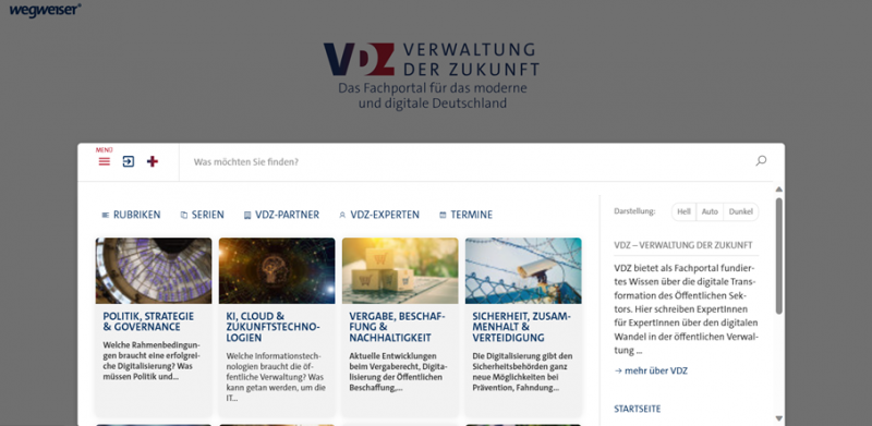 VdZ Relaunch