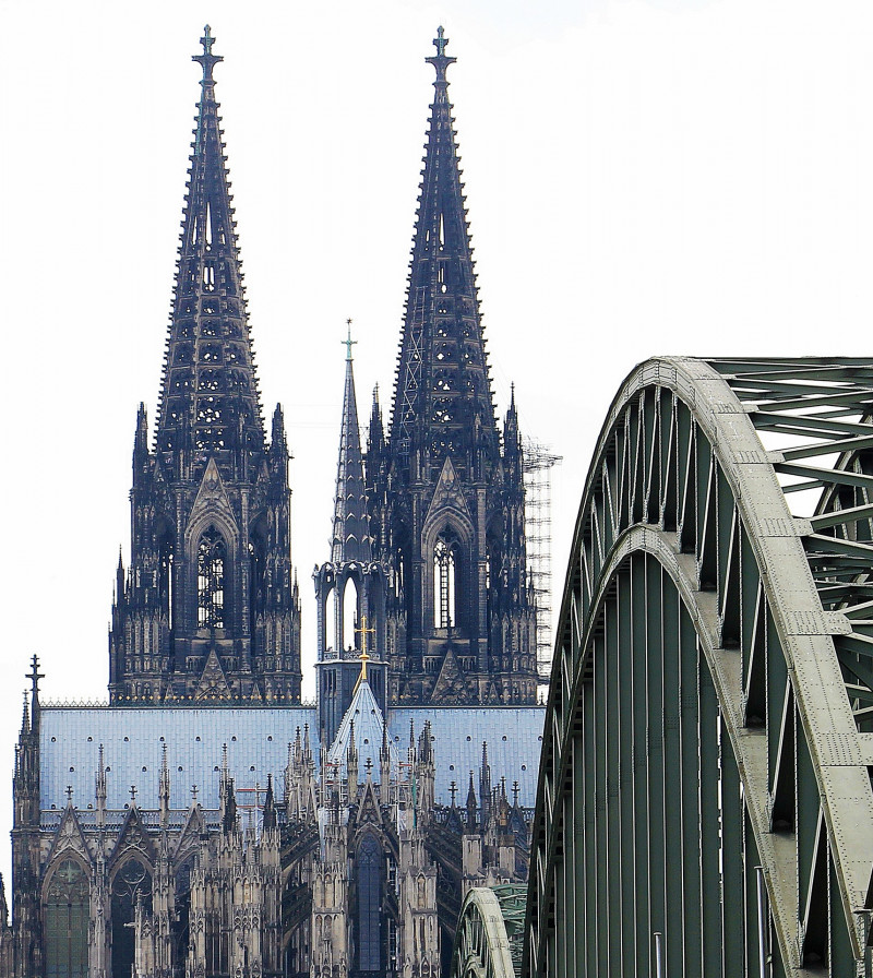 Kölner Dom und Deutzer Brücke