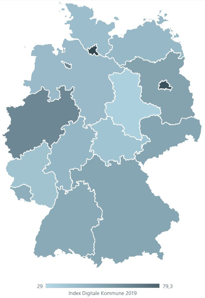 Deutschland-Index Digitalisierung; Verwaltung; Kommunen; digital; Fraunhofer FOKUS; ÖFIT