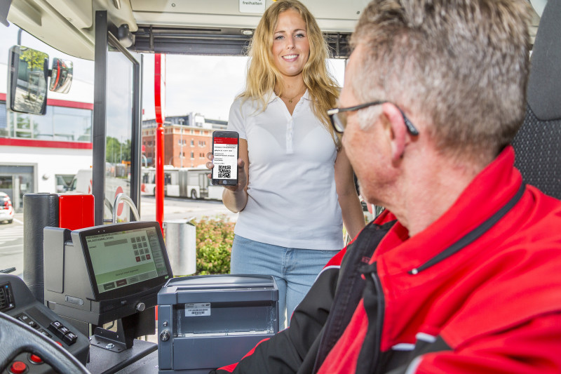 Handy-Ticket; Osnabrück; Kunde; Digitalisierung; Verwaltung; Service; ÖPNV; Bus