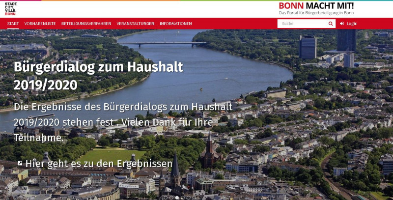 Bonn-macht-mit Bonn-macht-mit; Beteiligung; Bürger; digital; online; Kommune