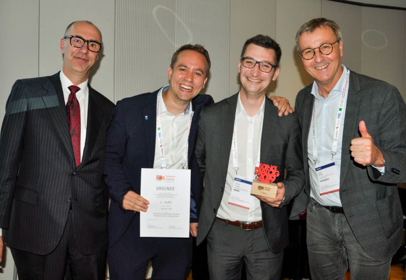 Science Dialog, 1. Gewinner Science Dialog; 1. Gewinner; Zukunftskongress Staat & Verwaltung