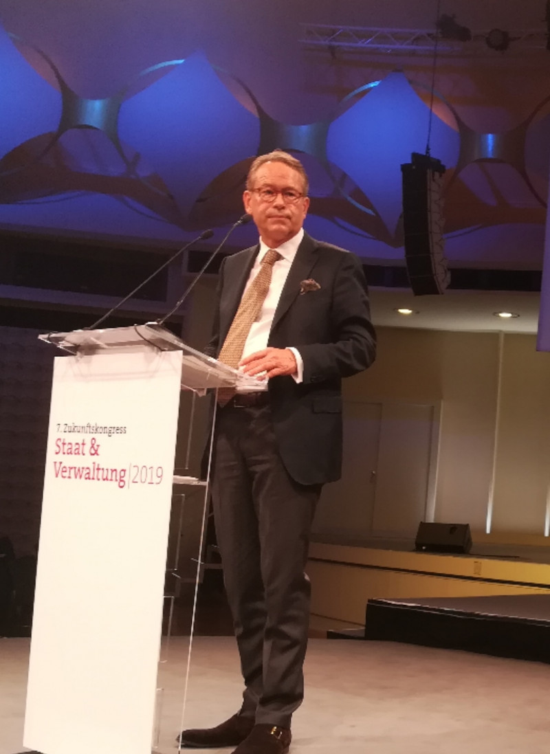 Dr. Ulrich Nußbaum; Zukunftskongress Staat & Verwaltung