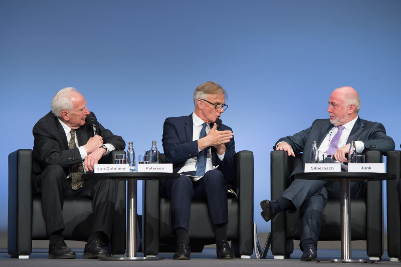 Abschlussdiskussion Dohnanyi; Silberbach; Petersen; Dänemark