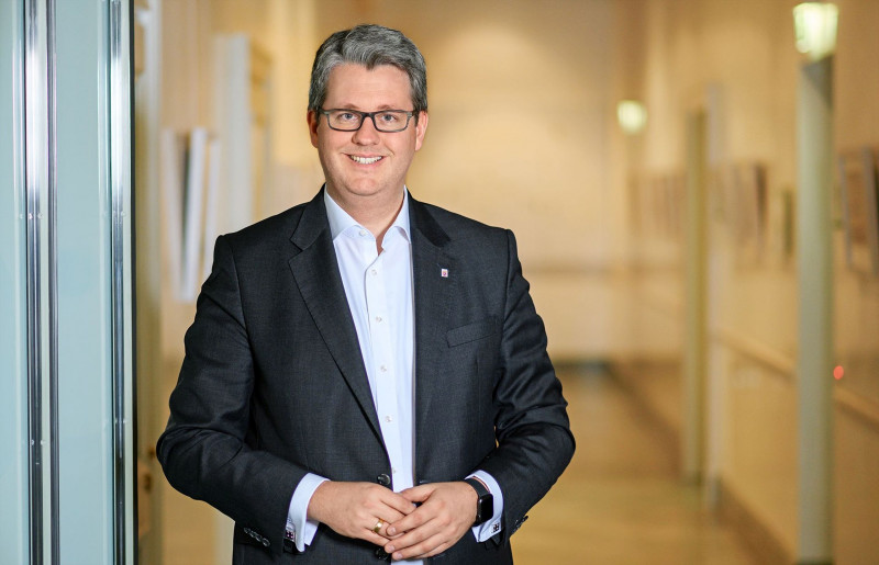 Hessischer Digitalstaatssekretär Patrick Burghardt Staatssekretär Patrick Burghardt