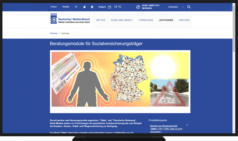 Beratungsmodul für Sozialversicherungsträger