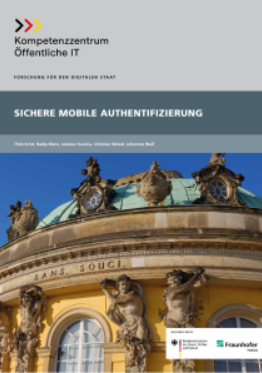 Das Cover der Publikation zeigt einen Ausschnitt von Schloss Sanssouci