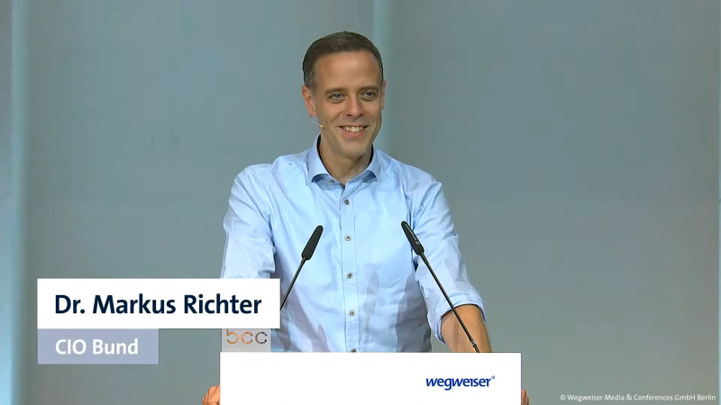 Markus Richter Dr. Markus Richter, CIO Bund