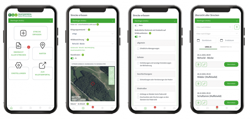 Wildtierportal Baden-Württemberg App