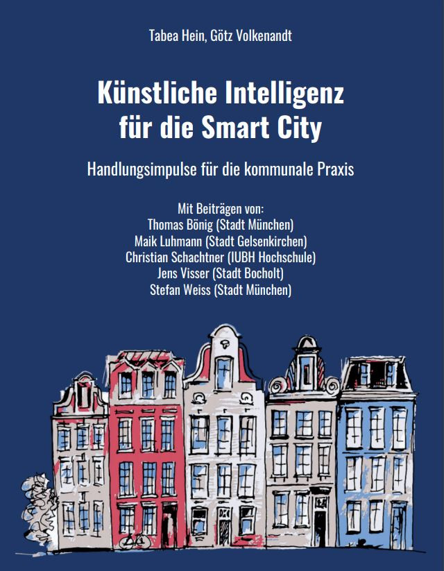 Buchcover Künstliche Intelligenz für die Smart City