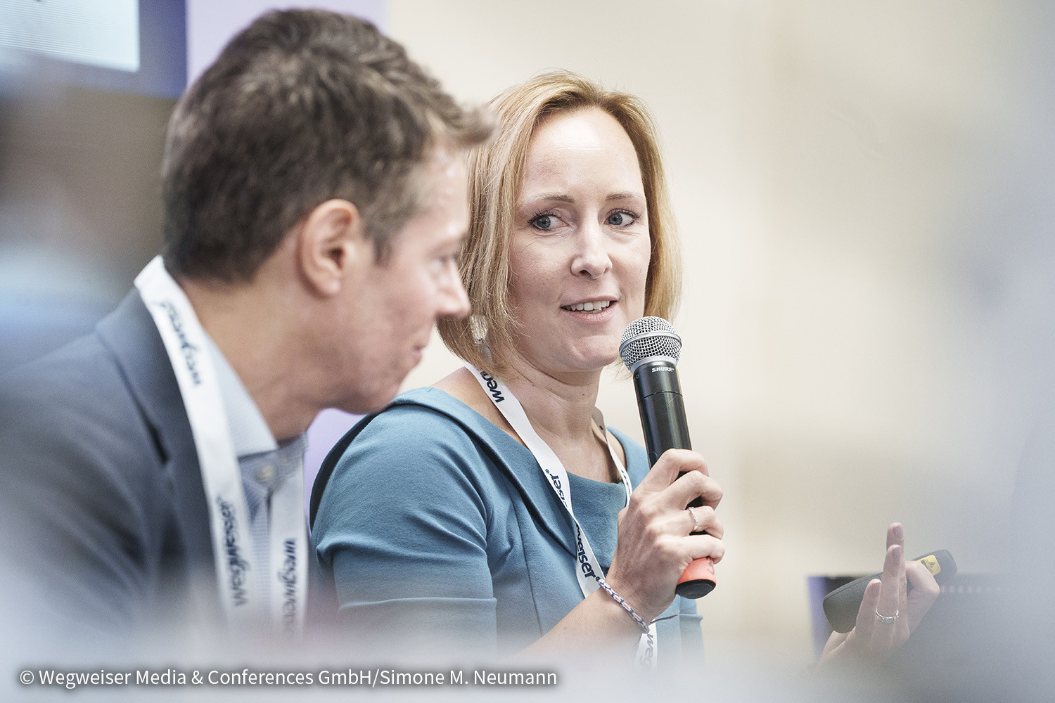 Tracy Pritchard bei der Beschaffungskonferenz