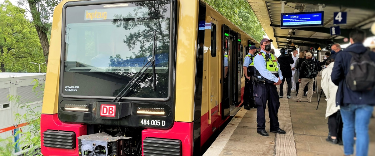 S-Bahn Berlin Impfzug